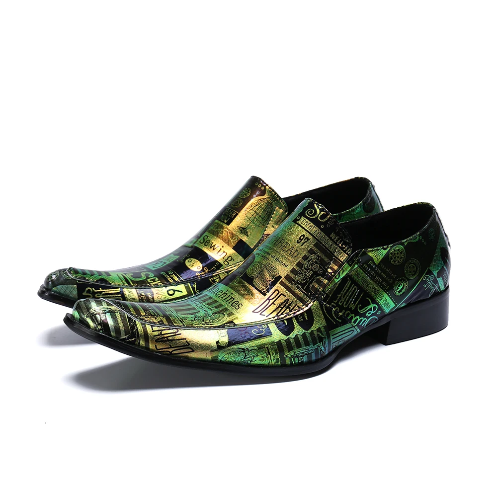 couro genuíno plus size festa formal brogue