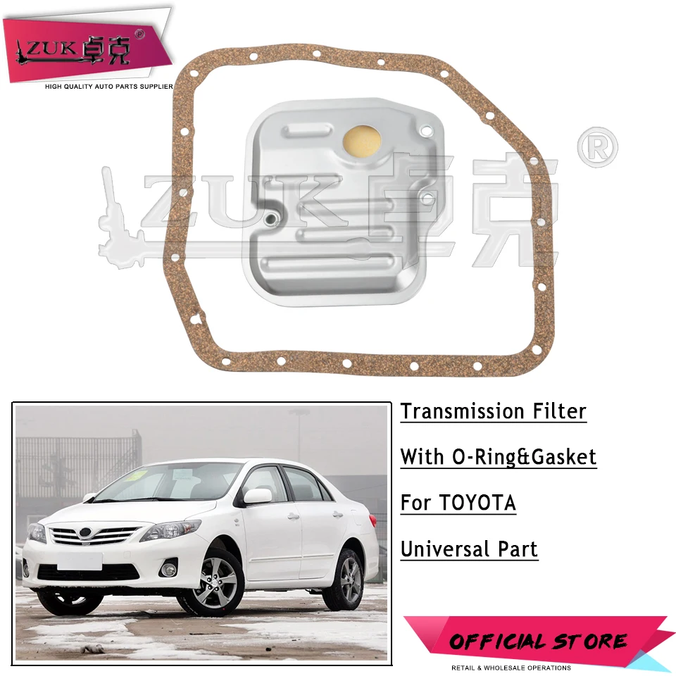 ZUK хороший фильтр-фильтр с уплотнительным кольцом и прокладкой для Toyota COROLLA YAIRS VIOS WISH CELICA для матрицы Scion Xa XB xD