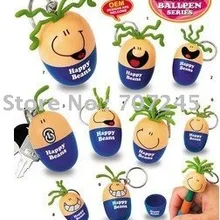 50 шт./лот кукла горох выдвижная ручка/яйцо телескопическая Новинка мультяшная ручка/смешная ручка/креативный stiatonery/студенческий приз