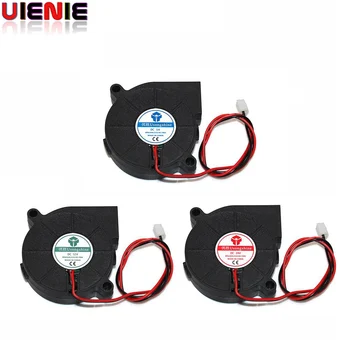 

5015 Turbo Fan 12V 24V Cooling Brushless 3D Printer Parts 2Pin Dupont Wire DC Cooler Blower Radiator 50mmx50mmx15mm Part Plastic