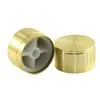 gold aluminum potentiometer knob 30x17(100x100)