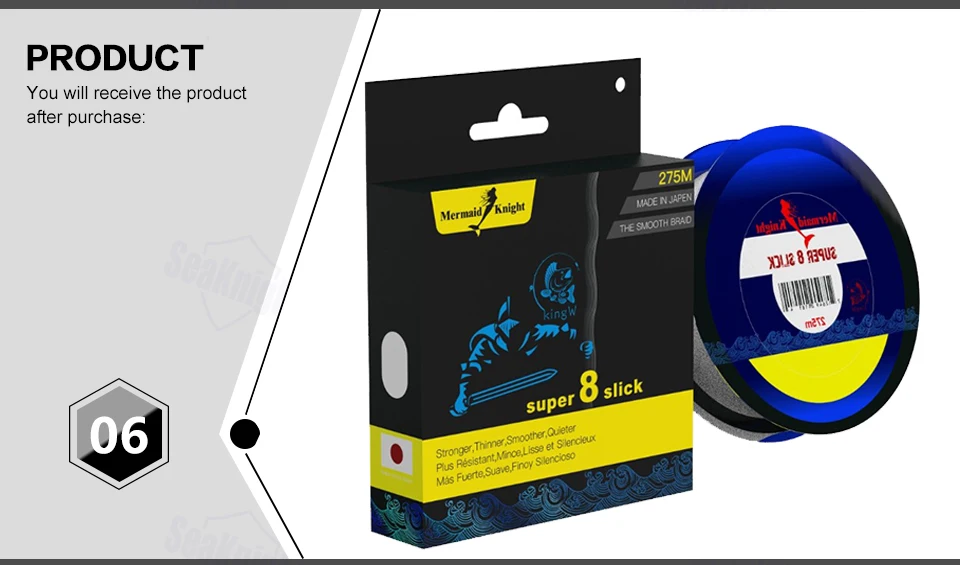 fishing line 275m 8 