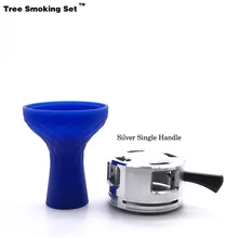 Кальян Caloud для кальяна синяя чаша держатель кальяна Chicha Narguile Nargile курительная трубка-кальян аксессуары Cachimba Tabac TWAN0356