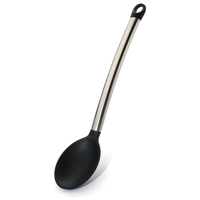 LMETJMA 5pcs/set Heat-Resistant Silicone Cooking Utensils Set Food Grade Non-Stick Kitchen Utensils Set KC0709-1