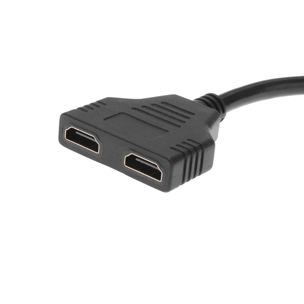 4K HDMI 2,0 кабель сплиттер адаптер конвертер 1 в 2 Выход HDMI штекер 2 HDMI UHD для Windows RT MP3 MP4 внешний USB разъем#5 ￥
