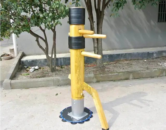 Best price at $523 Cheap wing chun wooden dummy with factory price