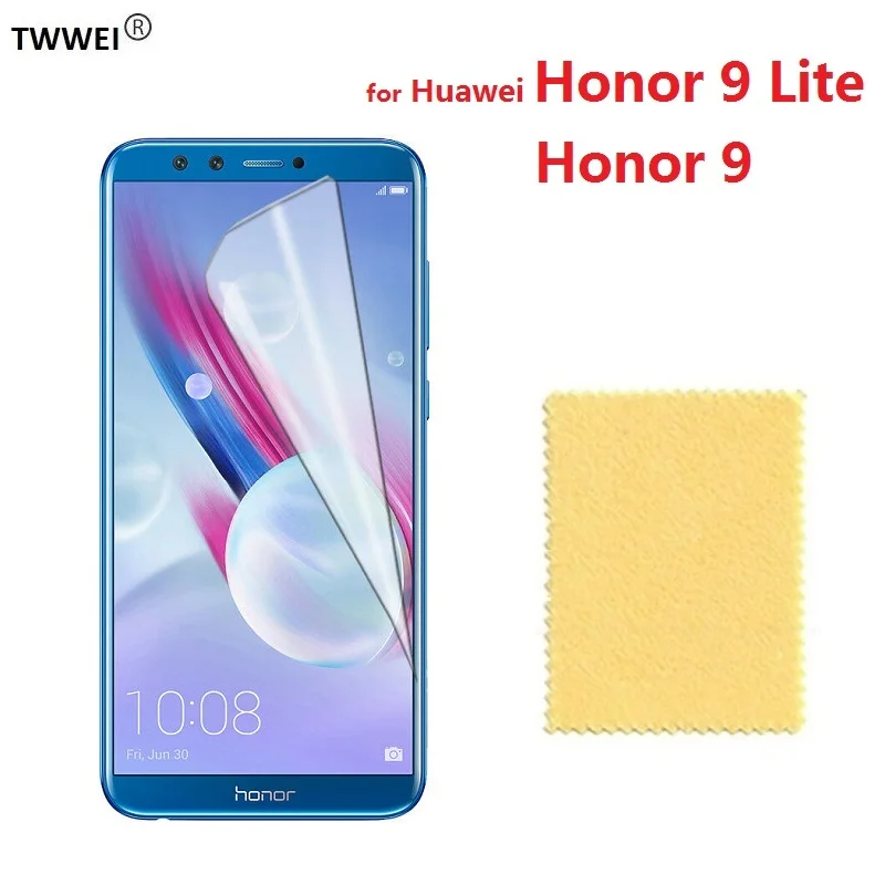 

Glossy Clear LCD Screen Protector for Huawei Honor 9 Lite Protective Film on for Huawei Honor 9 Lite Screen Protector Film Foil