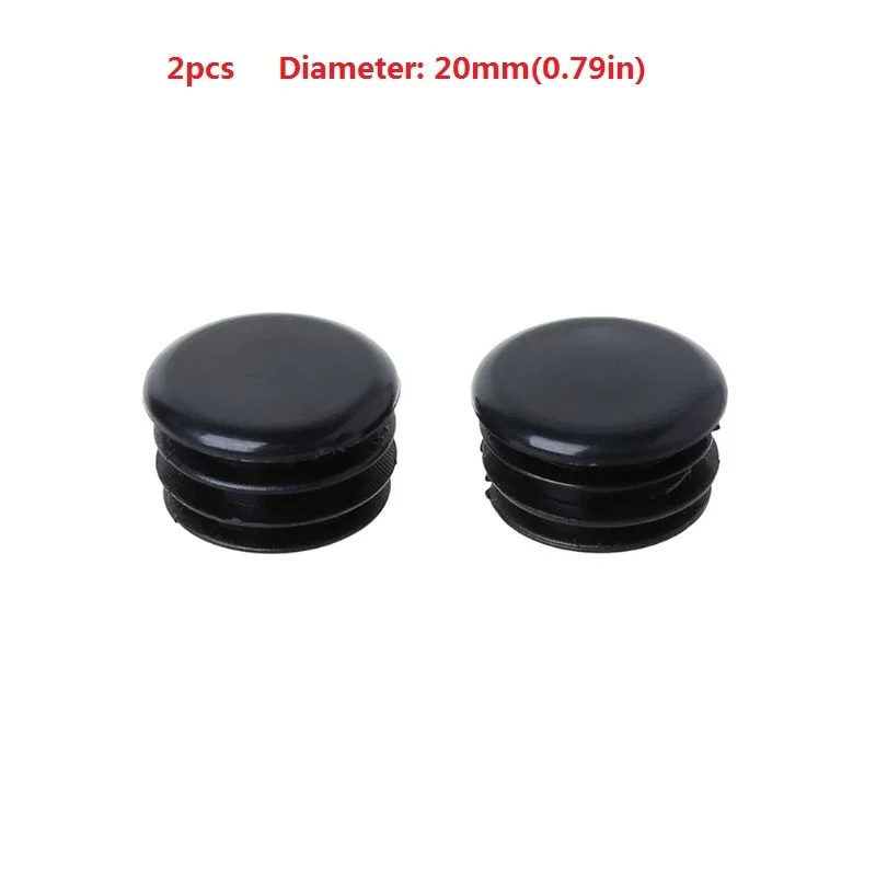 2 Pcs/Set Bicycle Handlebar Cap Plug Dustproof Grips End Bar Plugs Plastic Stopper MTB Bike Parts Universal Mountain Bikes Acces