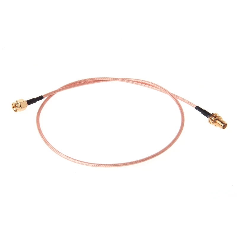 

50cm RG316 Cable SMA Male Plug To SMA Female Jack Jumper Pigtail 20" FPV Wire Connector Dls HOmeful