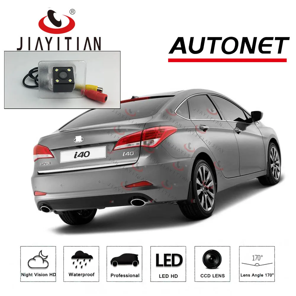 Камера заднего вида JiaYiTian для Hyundai i40 I40 Sedan 2012 2013 2014 2015 2016 2017 CCD|night vision backup camera|rear view