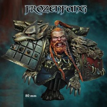 

80mm Resin Figure Bust Model Science Fiction Florence FROZENFANG X139