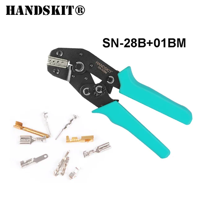 Handskit SN-02BM Crimpin плоскогубцы инструменты для JST ZH1.5 2.0PH 2.5XH EH SM r D-SUB Dupont XH2.54 KF2510 SM 2,54 мм 3,96 мм терминалы