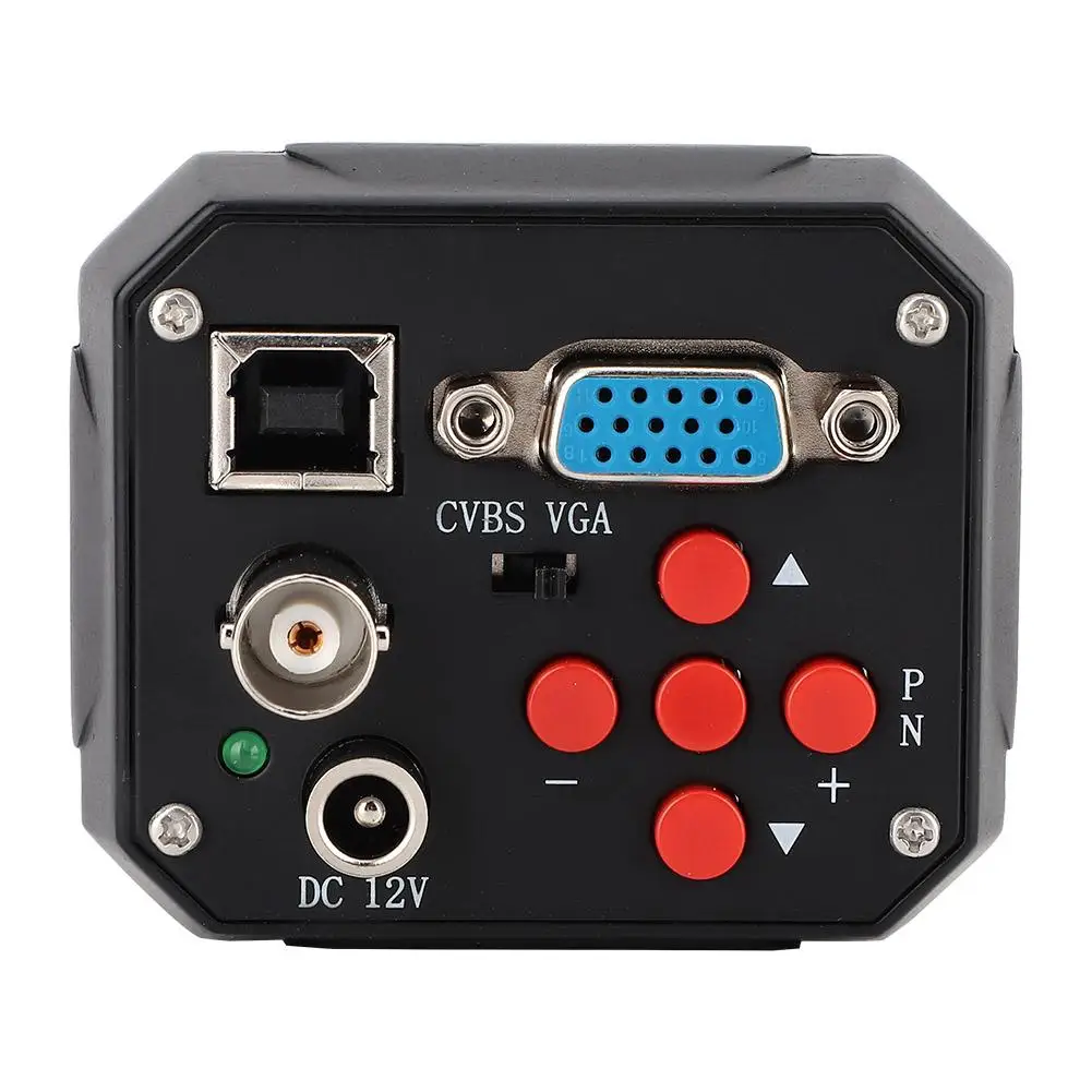 100-240 V 2MP промышленный микроскоп камера C-mount видеокамера VGA USB CVBS интерфейс microscopio цифровой para
