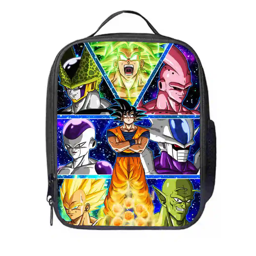 Dragon Ball обед мешок Индивидуальные сына аниме Гоку Для женщин Для мужчин подростки мальчики девочки малыш школы изолированный охладитель тотализатор поле - Цвет: 027LB35