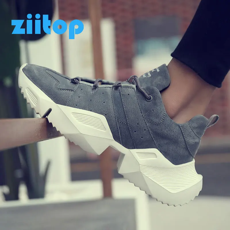 

Running Shoes Men Leather Men Sneakers Winter Autumn Thick Sole Sneakers Comfortable Athletic Outdoor Shoes For Male Trainers