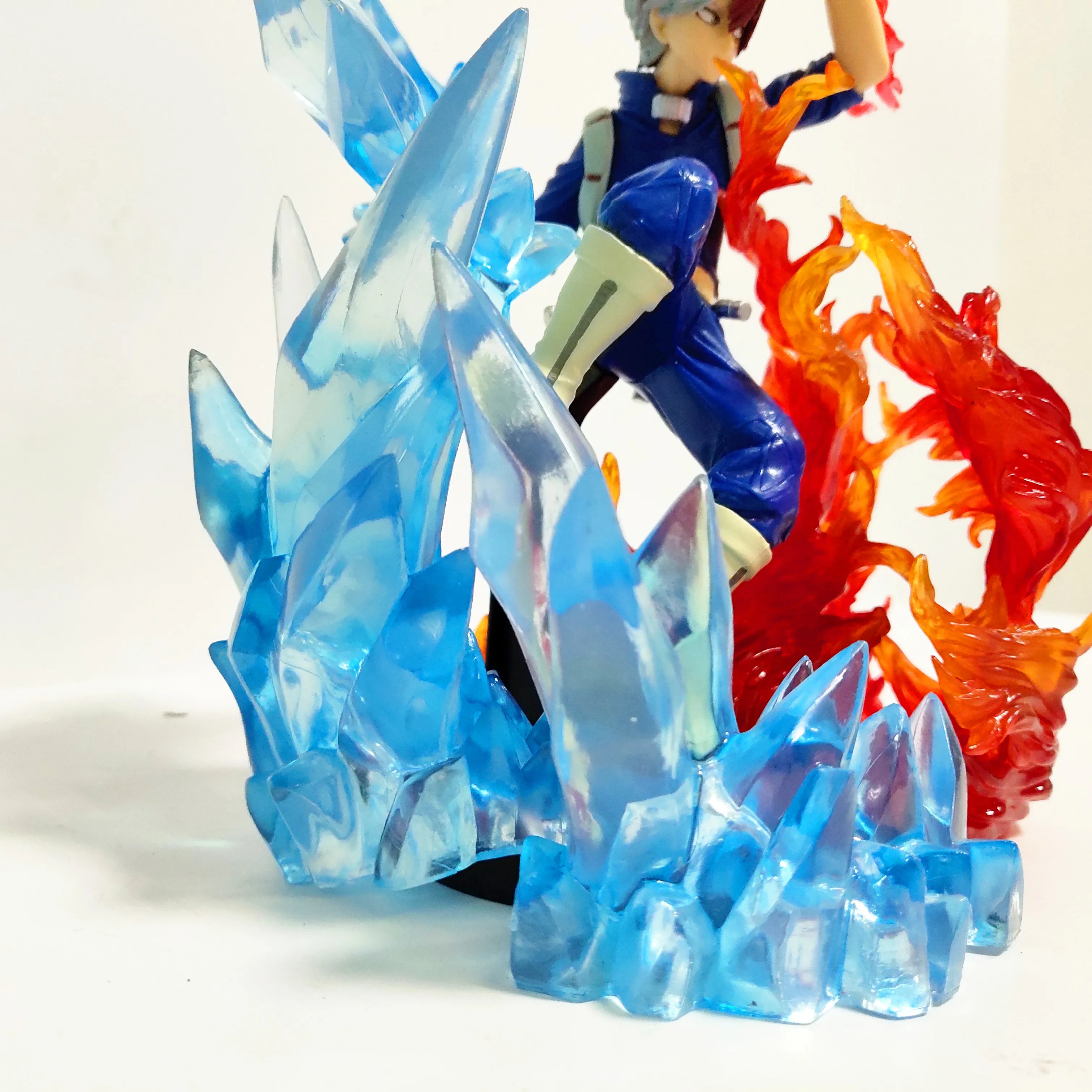 My Hero Academy Todoroki Shoto ПВХ фигурка игрушки ледяной огонь эффект Аниме Boku no Hero Academy фигурка игрушка