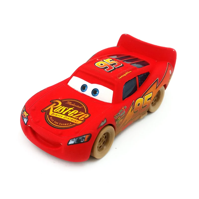 Disney Pixar Cars Gold Dinoco синий черный полицейский Молния Маккуин литой игрушечный автомобиль для детей 1:55 Свободный бренд и - Цвет: Dirt Track McQueen