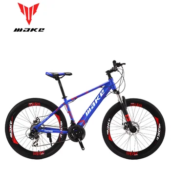 

Make steel frame, mountain bike 26 wheel, 24 speed SHIMANO MTB