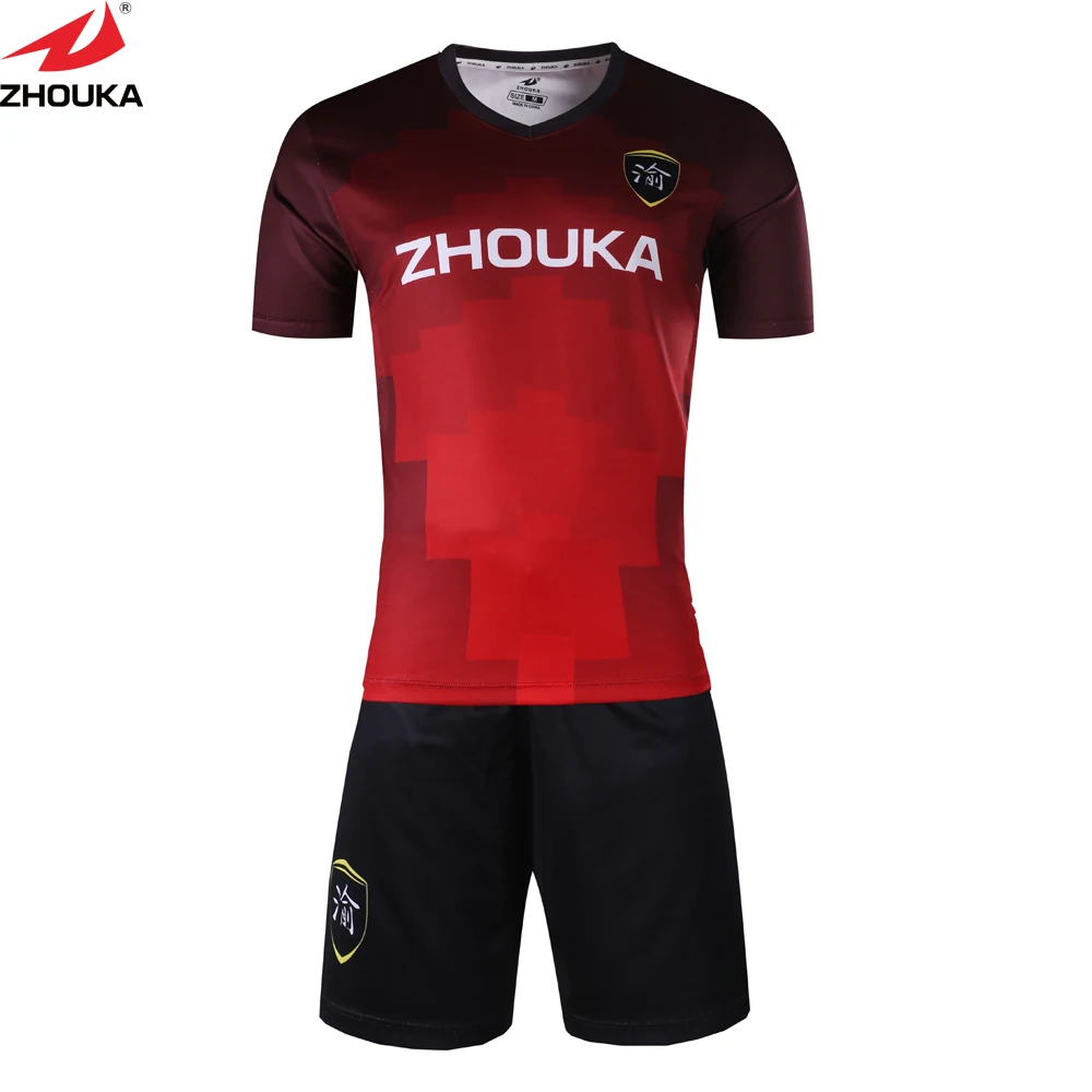Image Wholesale Custom Youth Club soccer jersey,Design Your Team Sports Uniform
