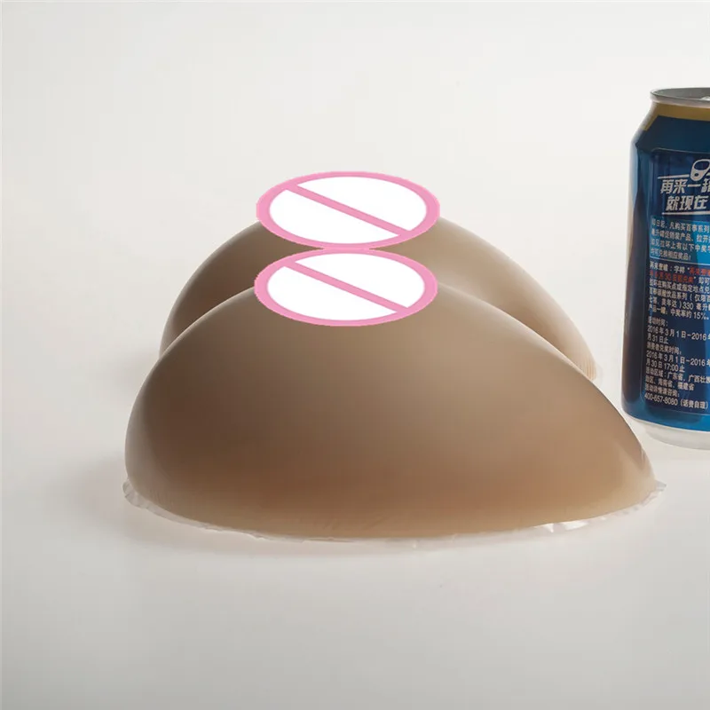 

1200g/pair Realistic Full Silicone Boobs Breast Forms Enhancer Cup DD Crossdresser Breast Fake For Transgender Drag Queen