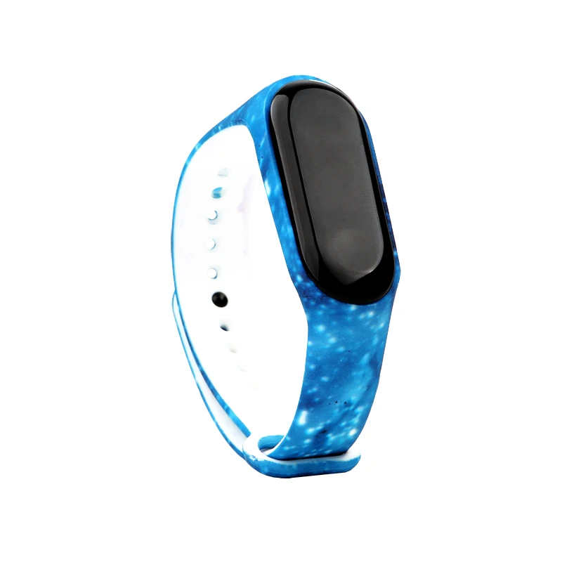 Цветной браслет для Xiaomi Mi Band 3 спортивный ремешок наручные часы Miband на