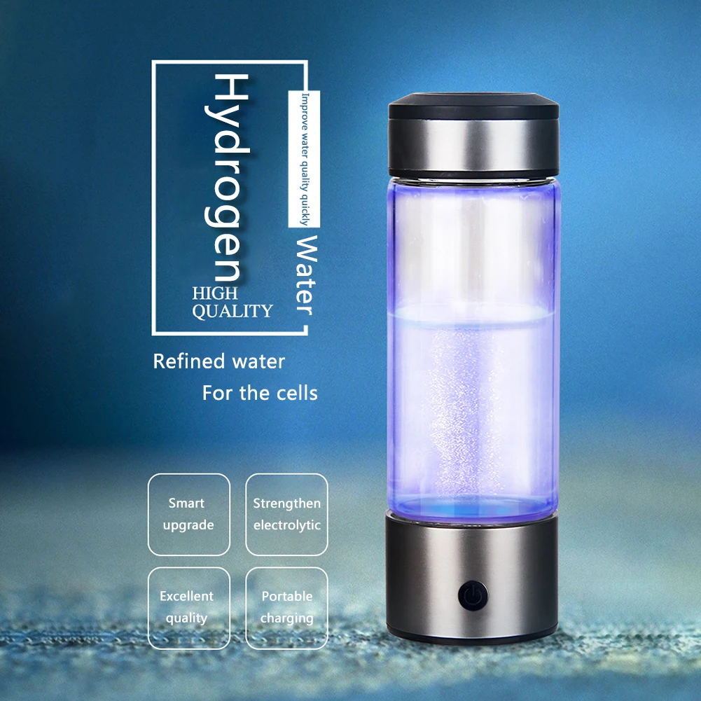 Портативный богатых водородом стакана воды ионизатор генератор водорода стакана воды электролиза антиоксиданты ОВП энергии здорового Кубок