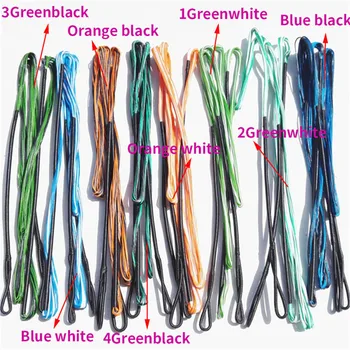 

60-70inch Replacement Archery Bow String 16 Strands Traditional Recurve Longbow Hunting Target Shooting Accessories