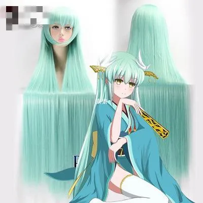 FGO Fate Grand Order Cosplay Wig Berserker Kiyohime парики женские прямые синтетические волосы |