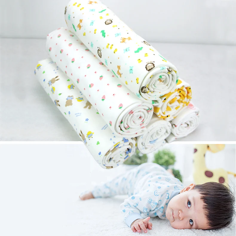 Pure Cotton Cloth Baby Class A Clothing Fabric Children Cartoon Fabric