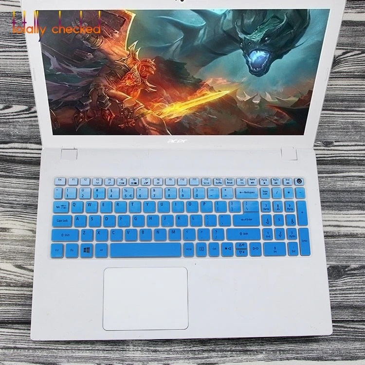 Силиконовая защитная накладка на клавиатуру для Acer Aspire E15 E5 575 576G ES15/Aspire E 17 573G 15 6