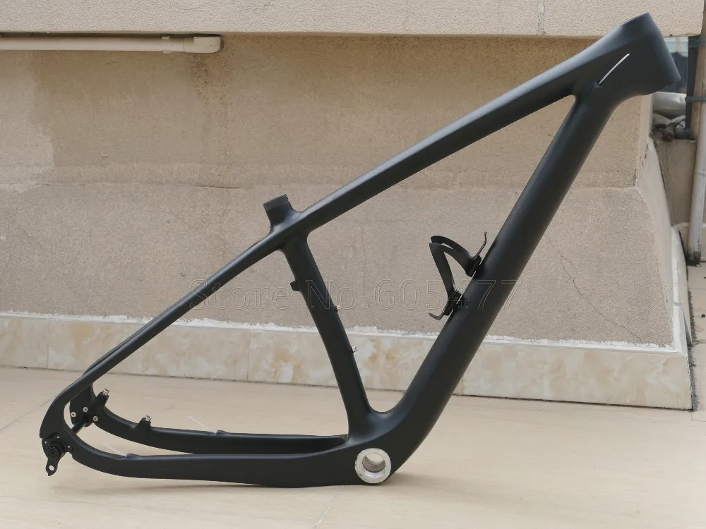 

2019' Toray Carbon Frame Mountain Bike Bicycle Cycling 29ER Frame MTB 142 x 12mm Included Water Bottle Cage & Thru-axle