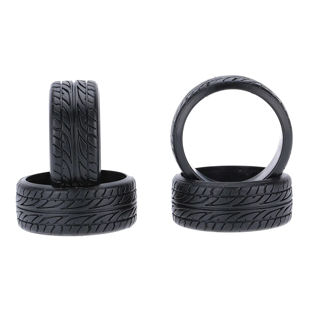 4 Pcs/set 1/10 Grain Drift Rubber Hard Tyre for Traxxas Tamiya HPI Kyosho RC Drift Model Car 4 Pcs/set 1/10 Grain Drift Rubber Hard Tyre for Traxxas Tamiya HPI Kyosho RC Drift Model Car