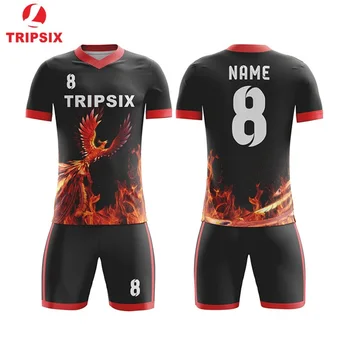 

2019 Hot Sale Design Top Quality Football Jersey Kids Size Customizing Light Blue Free Shipping Full Sublimation Team Soccer Jer
