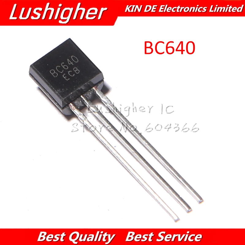 10 pezzi transistor BC 640 PNP to 92
