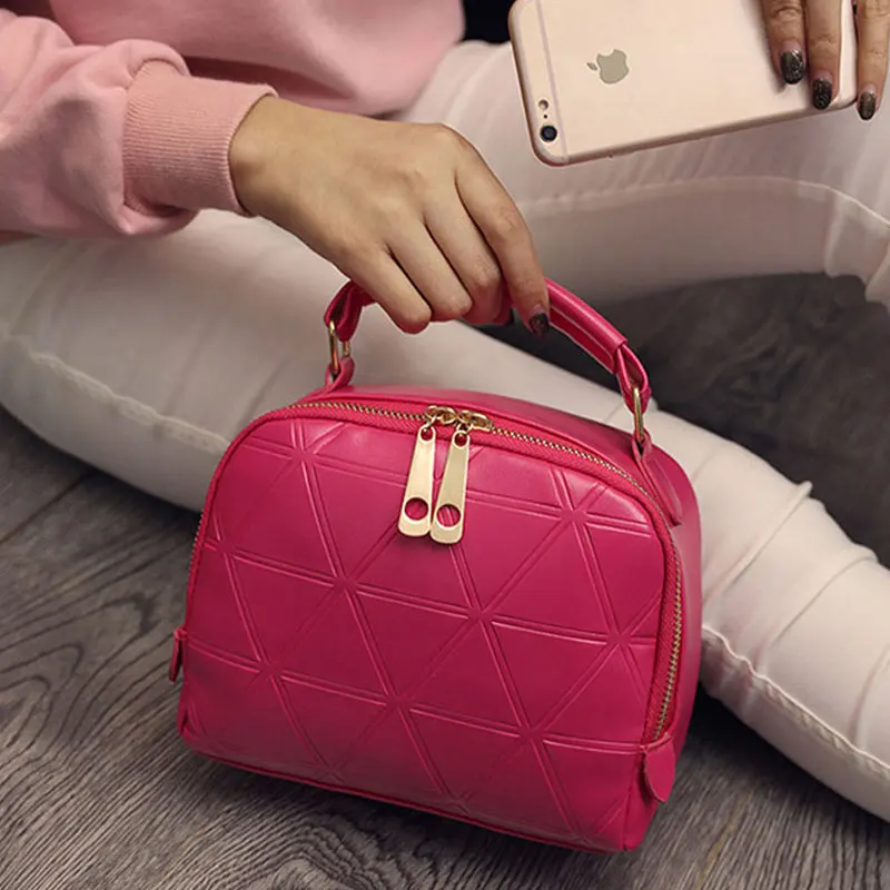 

Women Handbags Leather Luxury Designer Shoulder Messenger Bag Women High Quality Bolso Mujer Casual Small Handbag Red Crossbody
