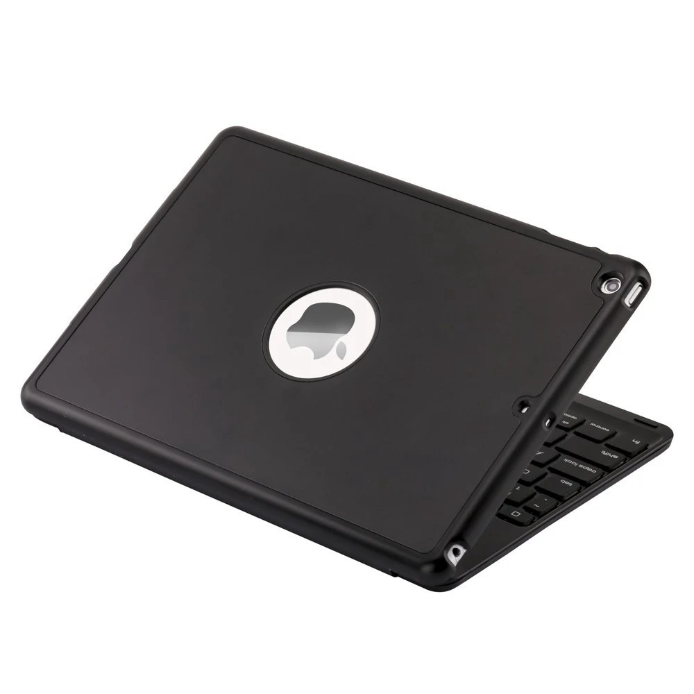 Для iPad 5 Air Slim Smart Clamshell 7 видов цветов LED подсветка алюминиевая Беспроводная Bluetooth