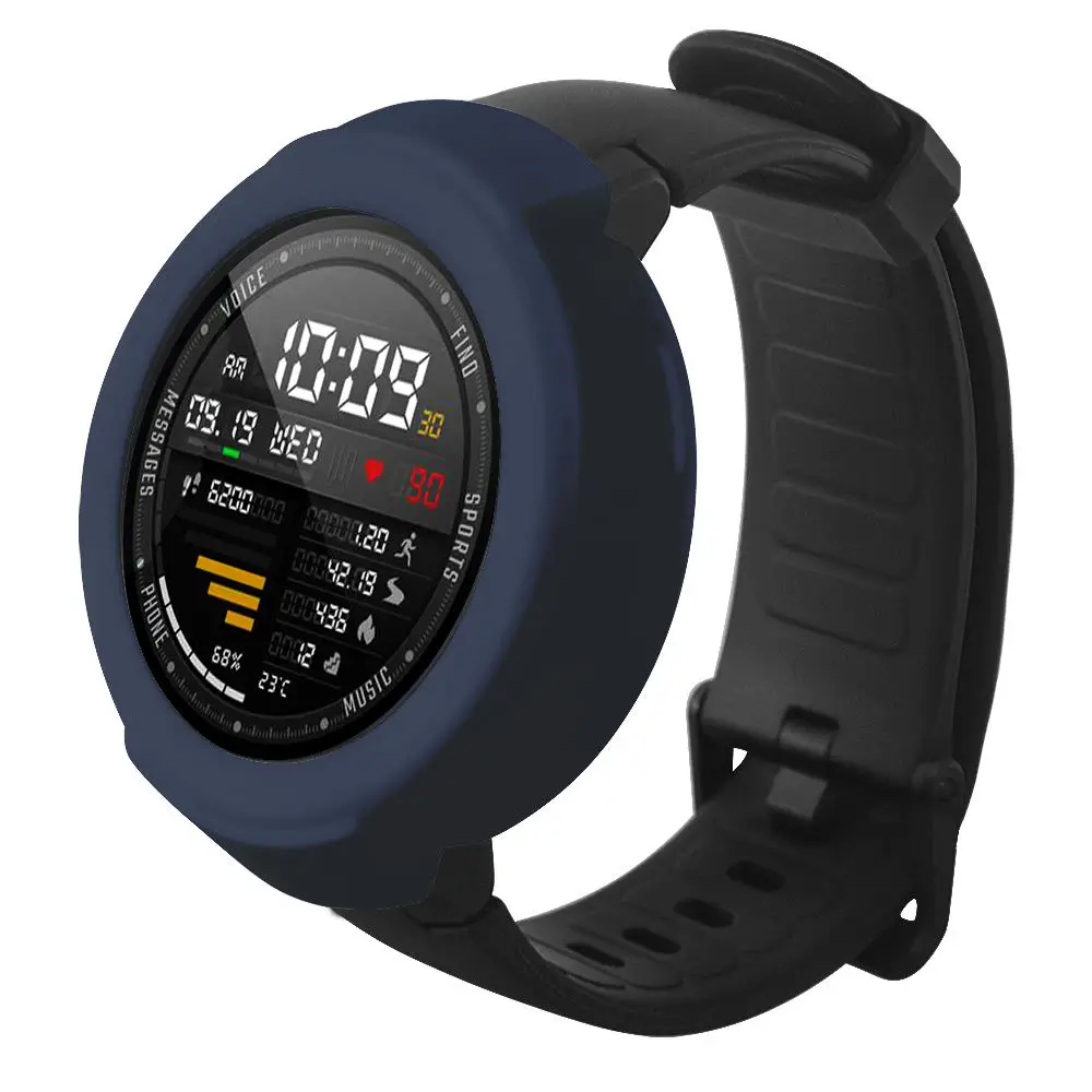 Защитный чехол для Verge Watch3 защитный Xiaomi Huami Amazfit 3 аксессуары умных часов мягкий