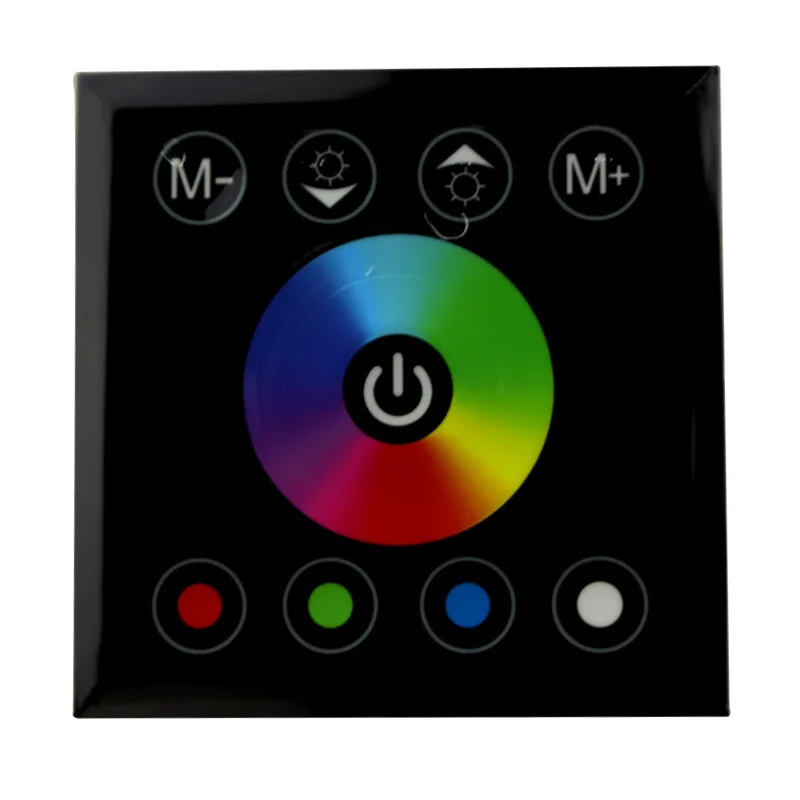 5pcs DC 12V 24V Wireless LED Controler RF Touch black Panel LED Dimmer RGB Remote Control For led Strip Mi light RGB Bulb 5pcs DC 12V 24V Wireless LED Controler RF Touch black Panel LED Dimmer RGB Remote Control For led Strip Mi light RGB Bulb
