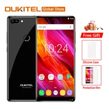 Oukitel Mix 2 5,9" FHD 18:9 полный дисплей Android 7,0 6 ГБ ОЗУ 64 Гб ПЗУ Восьмиядерный 21 Мп+ 13 МП 9 В/2 а быстрое зарядное устройство 4080 мАч смартфон