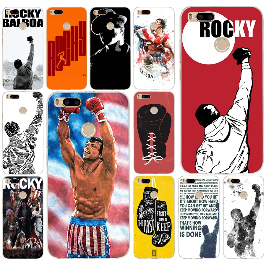 212AQ rocky balboa 4 силиконовый мягкий ТПУ чехол для телефона xiaomi redmi 4a 6a 4x note 5a pro mi a1 |