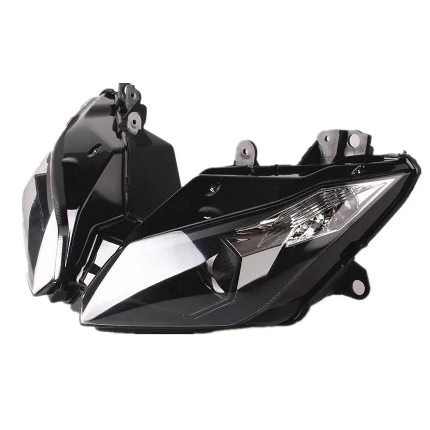 Передняя фара в сборе мотоцикл прозрачный для Kawasaki Ninja ZX6R 2013