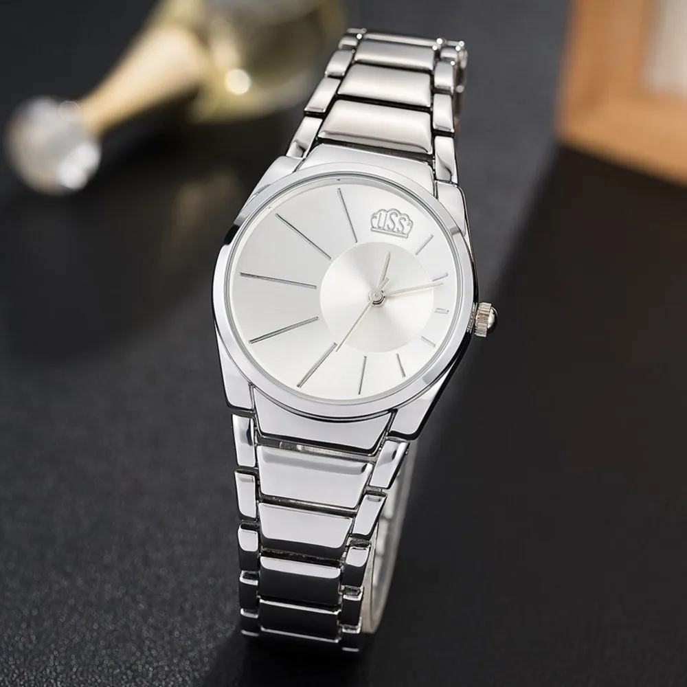 CUSSI 2019 Fashion Casual Women Watches Silver Luxury Ladies Bracelet