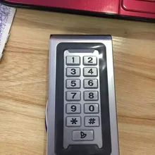 Водонепроницаемый тяжелый металлический автономный 125 кГц RFID считыватель и клавиатура Pin-код дверной замок открывашка контроль доступа металлический чехол с клавиатурой