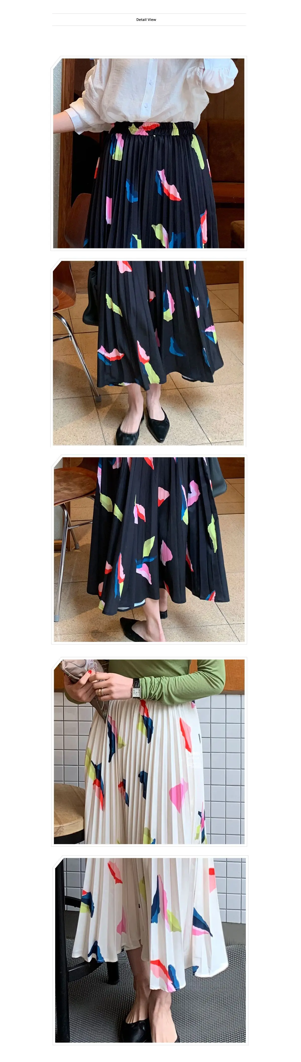 Женские плиссированные юбки с принтом средней длины юбка 2019 Новое поступление Весна летние резинка на талии офис элегантные длинные юбки