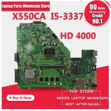 Motherboard for ASUS X550 X550CA X550CC Y581C R510C REV2 0 CPU i5 DDR3 Mainboard 60NB00U0 MBD030
