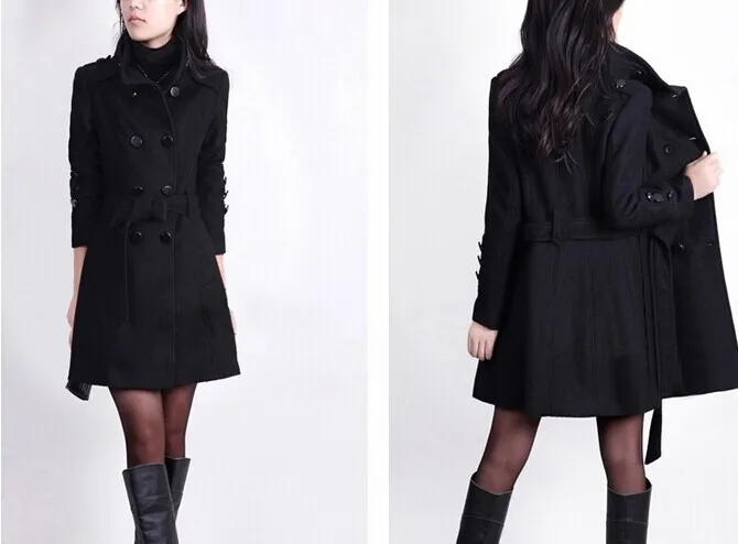 2016 المرأة معطف الخندق مع نوعية جيدة كبيرة الحجم 4xl xxxl طويلة/قصيرة الصوفية الشتاء مزدوجة الصدر سترة feminino S2782 2016 المرأة معطف الخندق مع نوعية جيدة كبيرة الحجم 4xl xxxl طويلة/قصيرة الصوفية الشتاء مزدوجة الصدر سترة feminino S2782