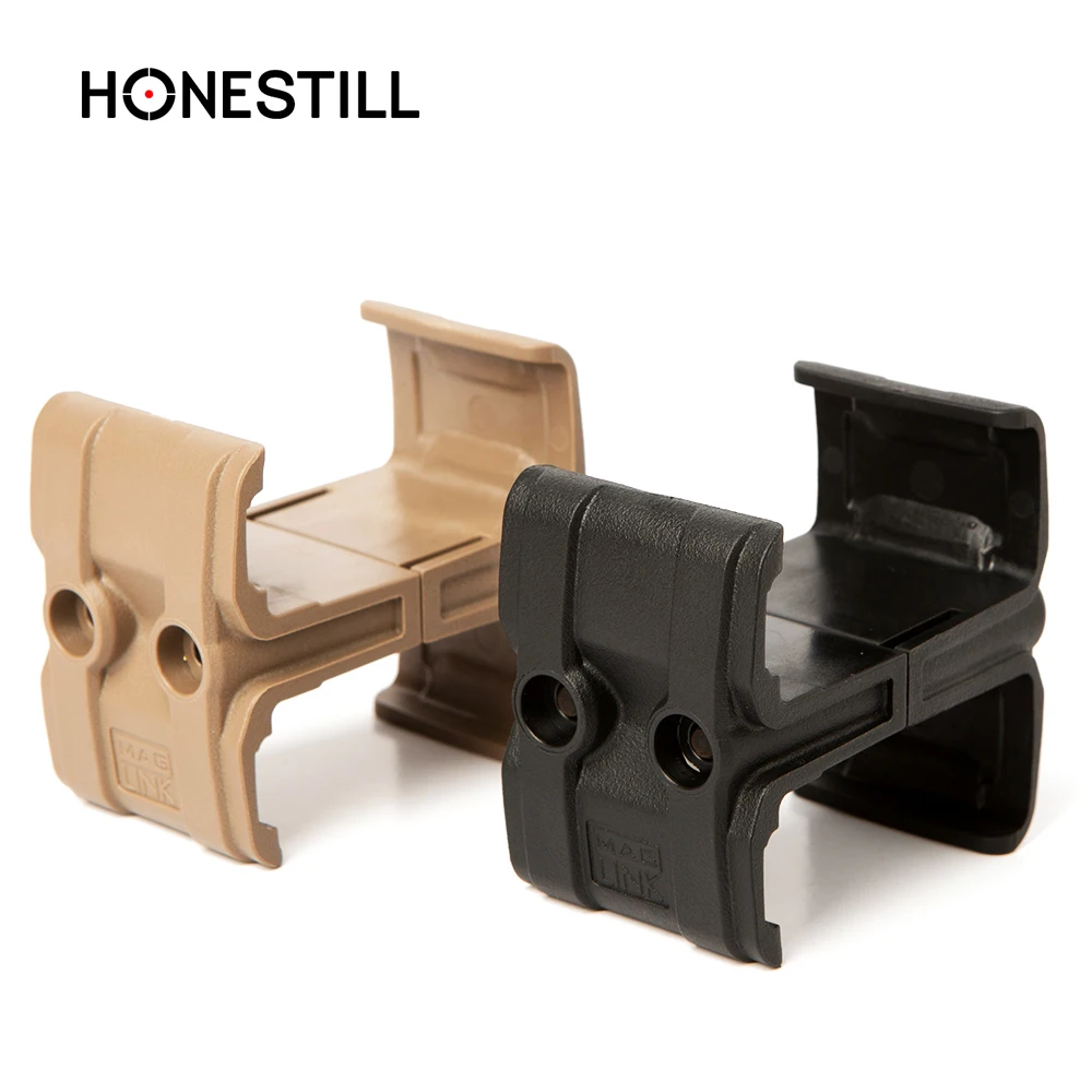 

Nylon Clip AR15 Rifle Gun Dual Magazine Coupler Link Magazine Speed Loader Airsoft Parallel Connector M4 MAG595 Accessory