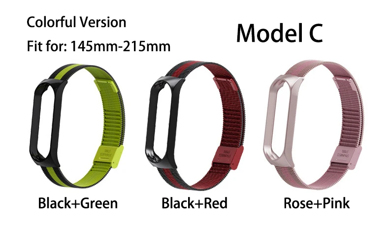 Stainless Steel Wrist Strap for Xiaomi Mi Band 3 Strap Metal Correa Mi Band 3 Bracelet Pulsera Miband 3 Pulseira Replacement (27)