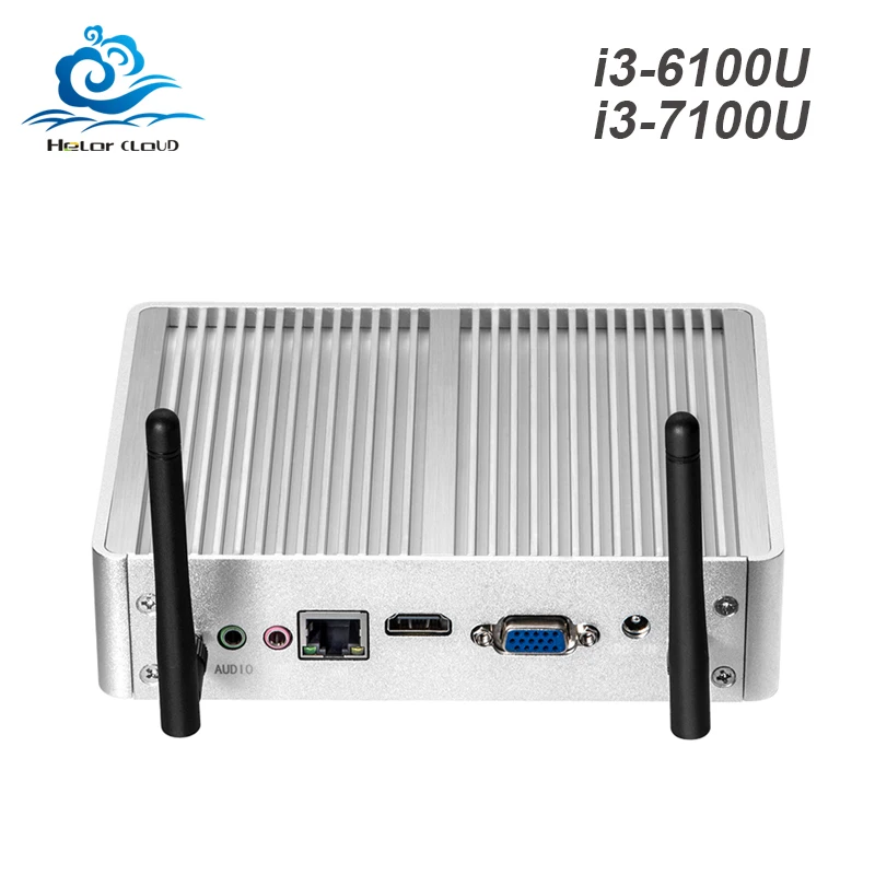

Windows 10 Mini PC 4K HD Mini Computer Intel Core i3 7100U 6100U 4010U Computer PC Barebone DDR3L memory HDMI VGA USB3.0 WIFI