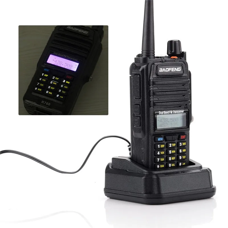 Buy Baofeng Waterproof Walkie Talkie CB Radio LCD